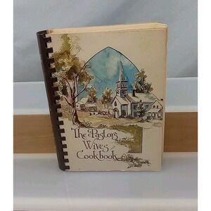 Vintage The Pastors‎ Wives Cookbook By Sybil DuBose 1978 Classic Recipes Cooking